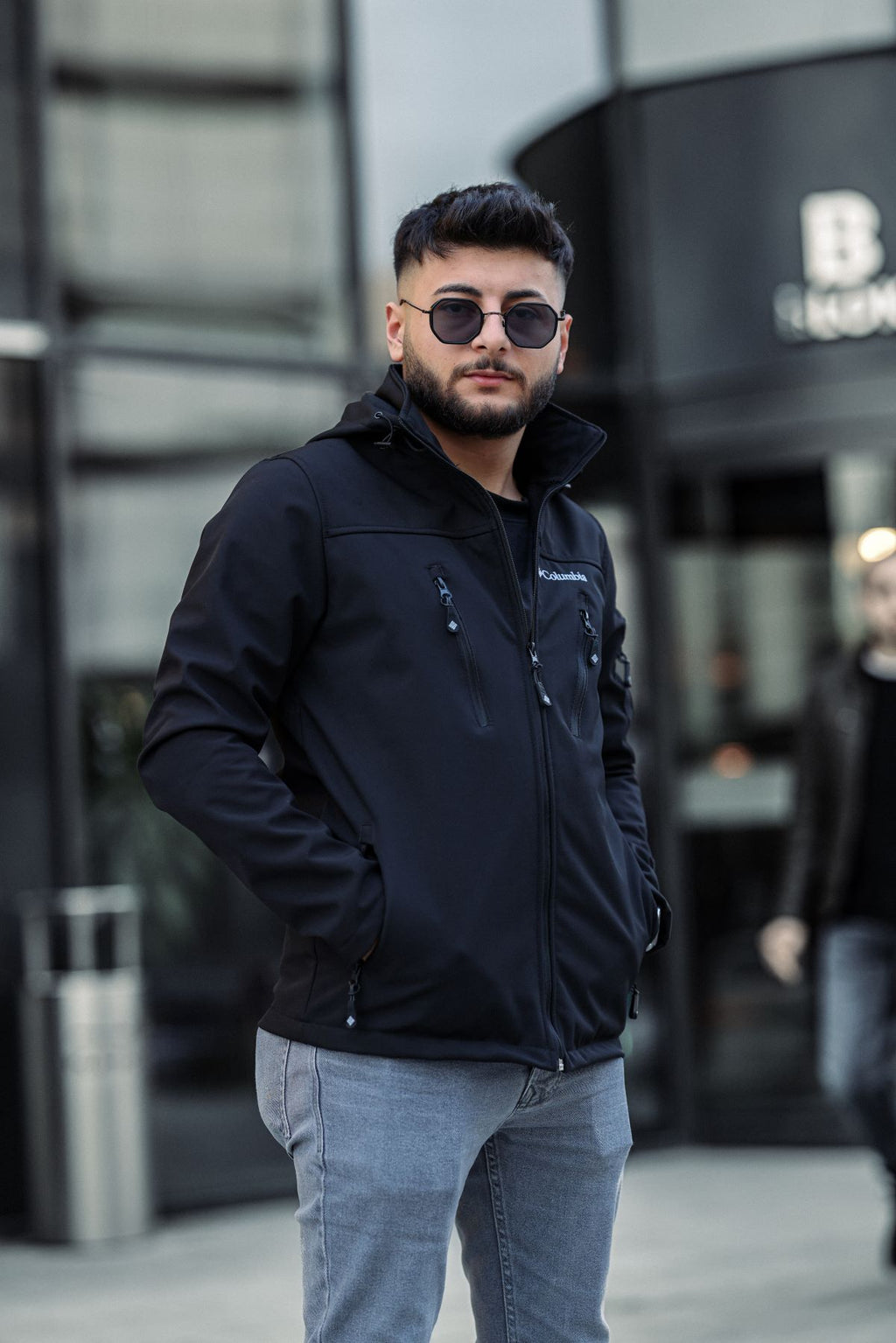 Erkek Softshell Mont