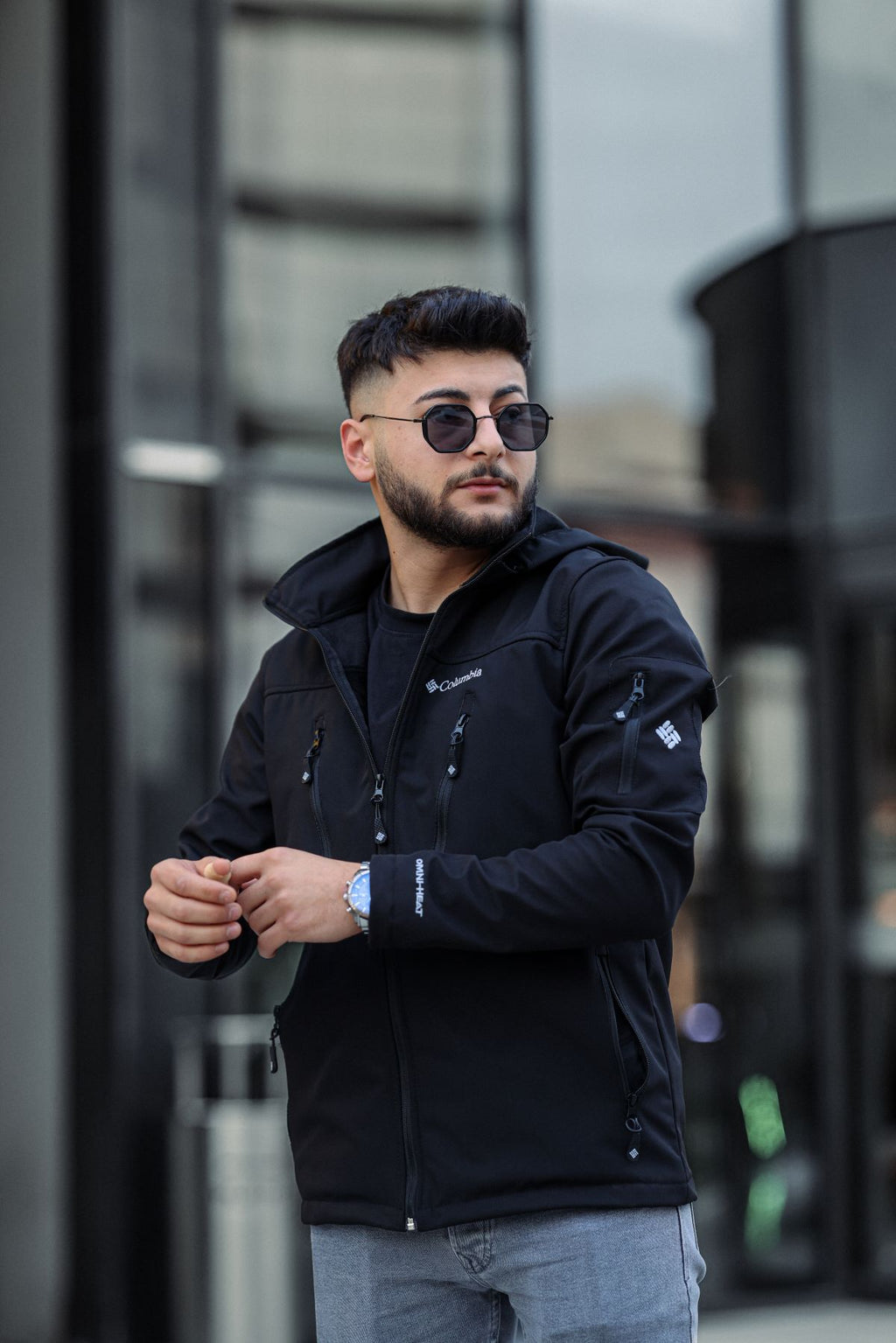 Erkek Softshell Mont