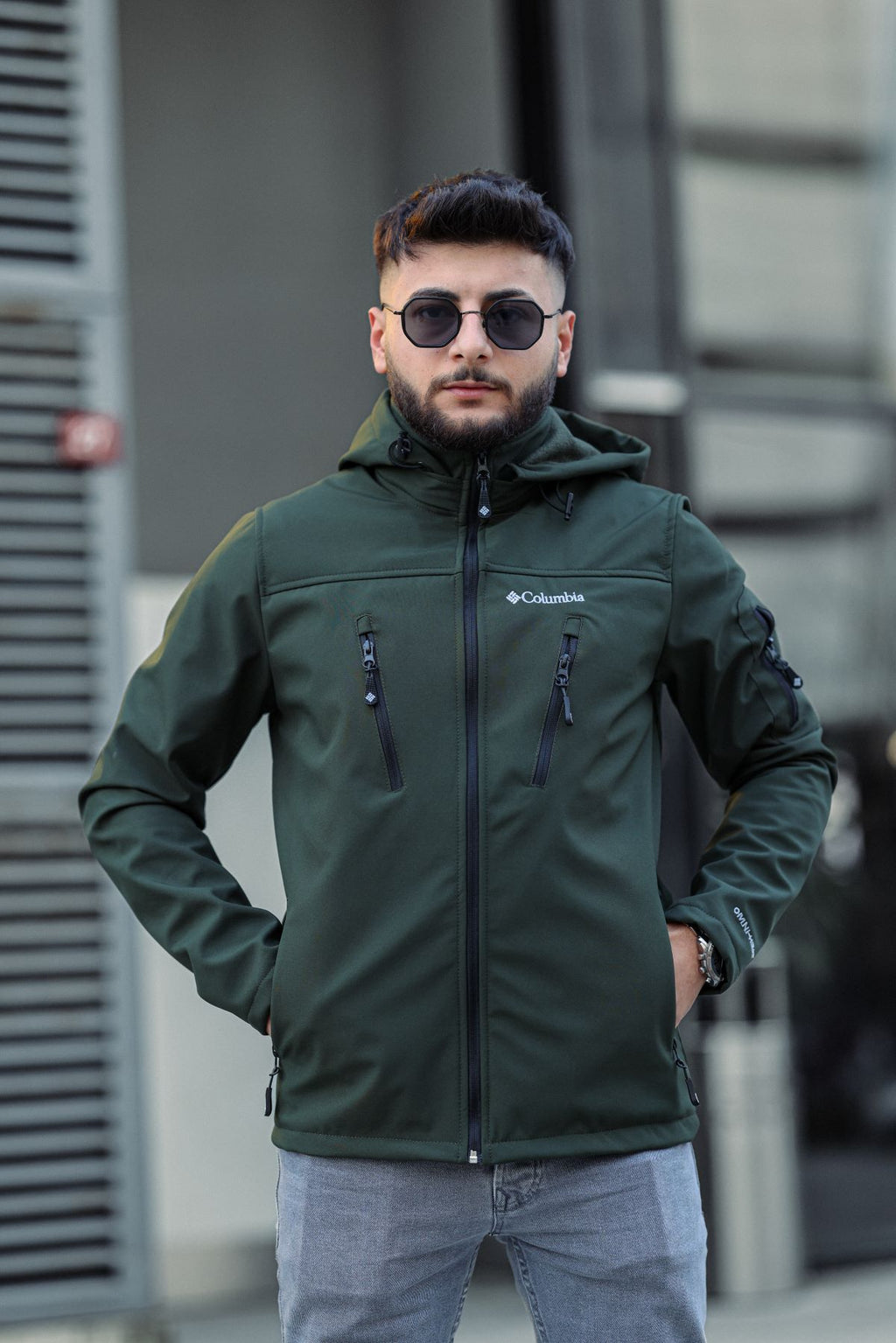 Erkek Softshell Mont