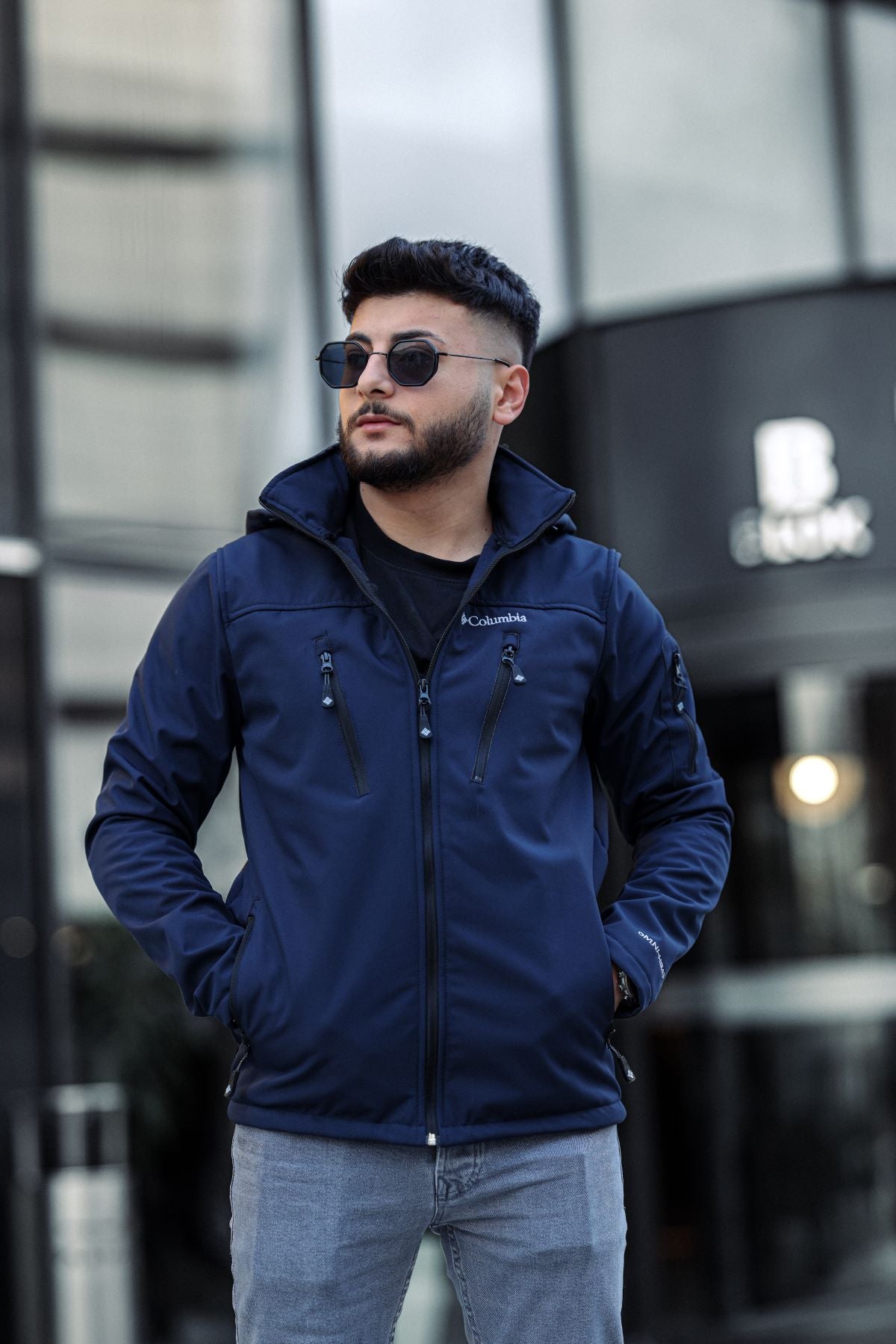 Erkek Softshell Mont