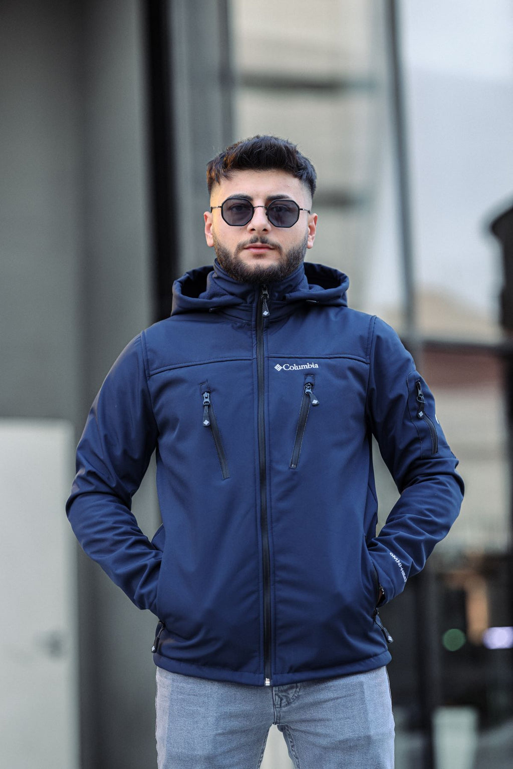 Erkek Softshell Mont